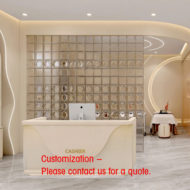 Luxury Skincare Design - custom.24-ZhYS Элитная золотая витрина для косметики