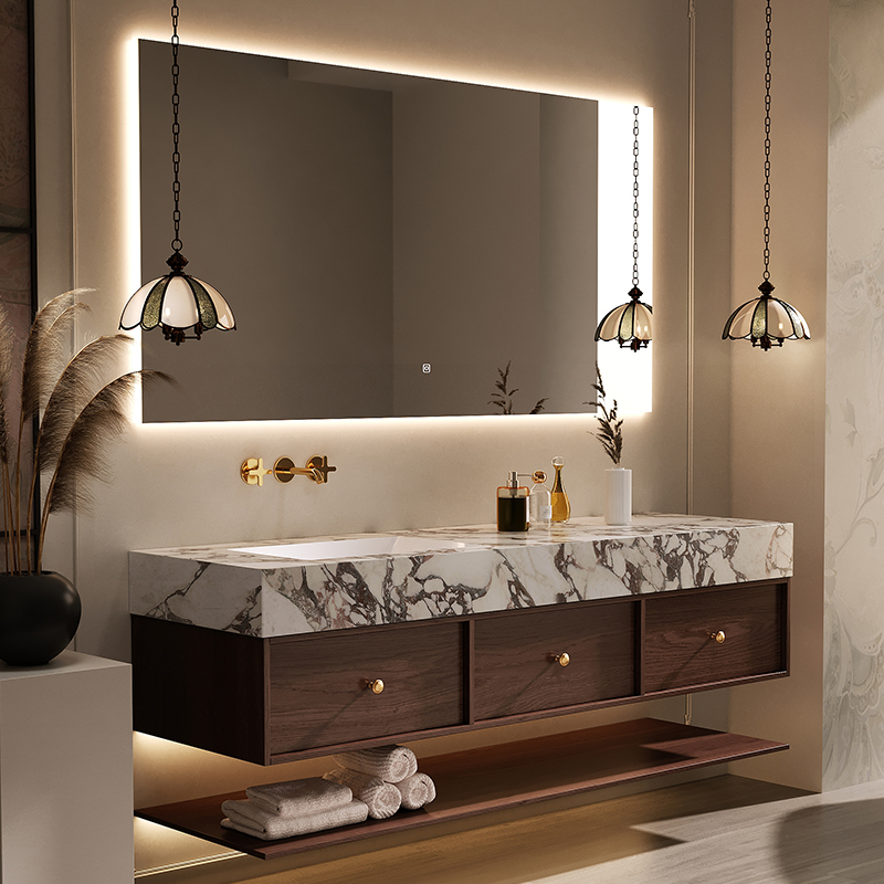 Luxury Skincare Design - Профессиональный винтажный шкаф для ванной комнаты,
