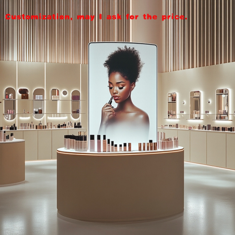 Luxury Skincare Design - На заказ.Роскошная современная индивидуальная витрина для