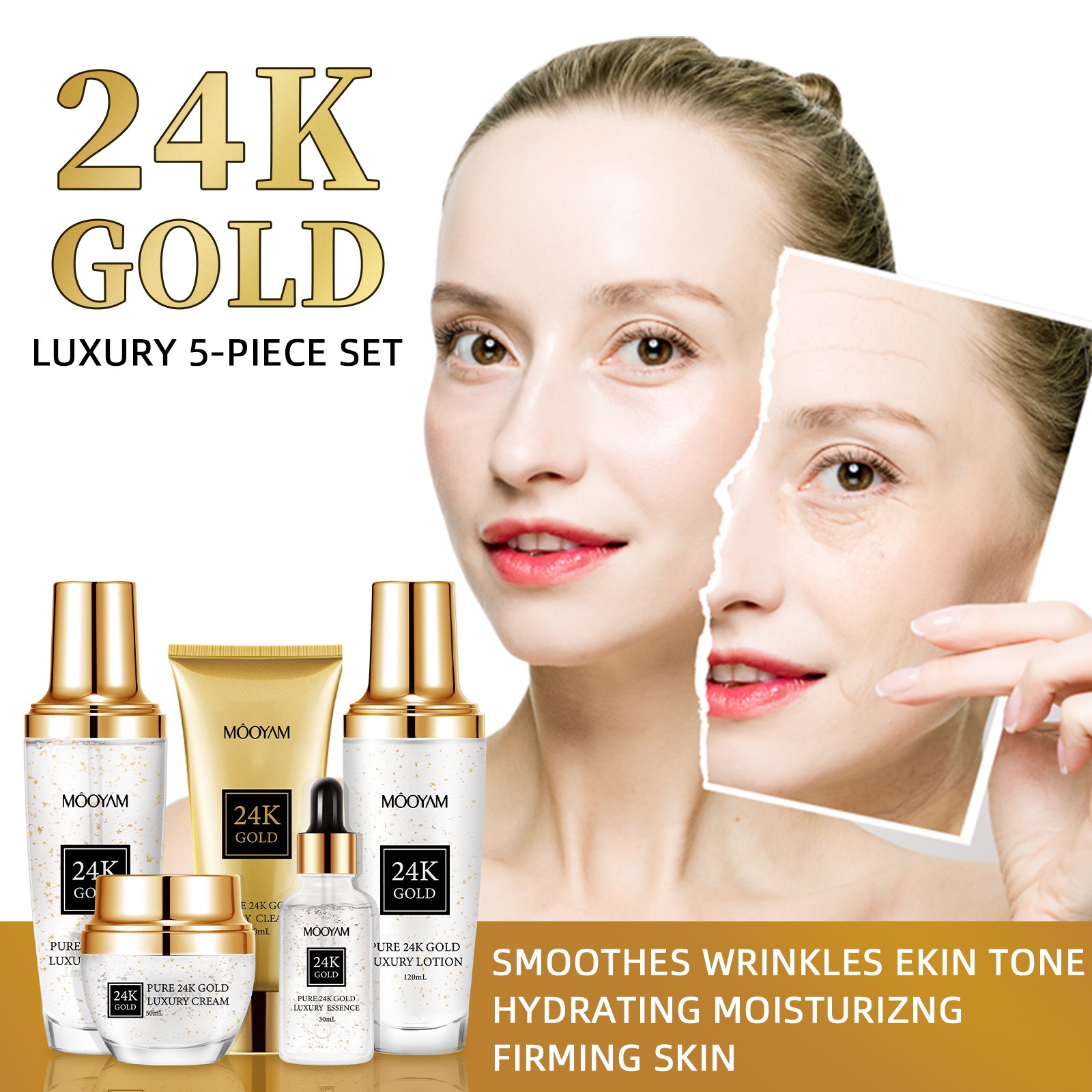 24-каратное золото, роскошный  – обзор и цена Luxury Skincare Lines
