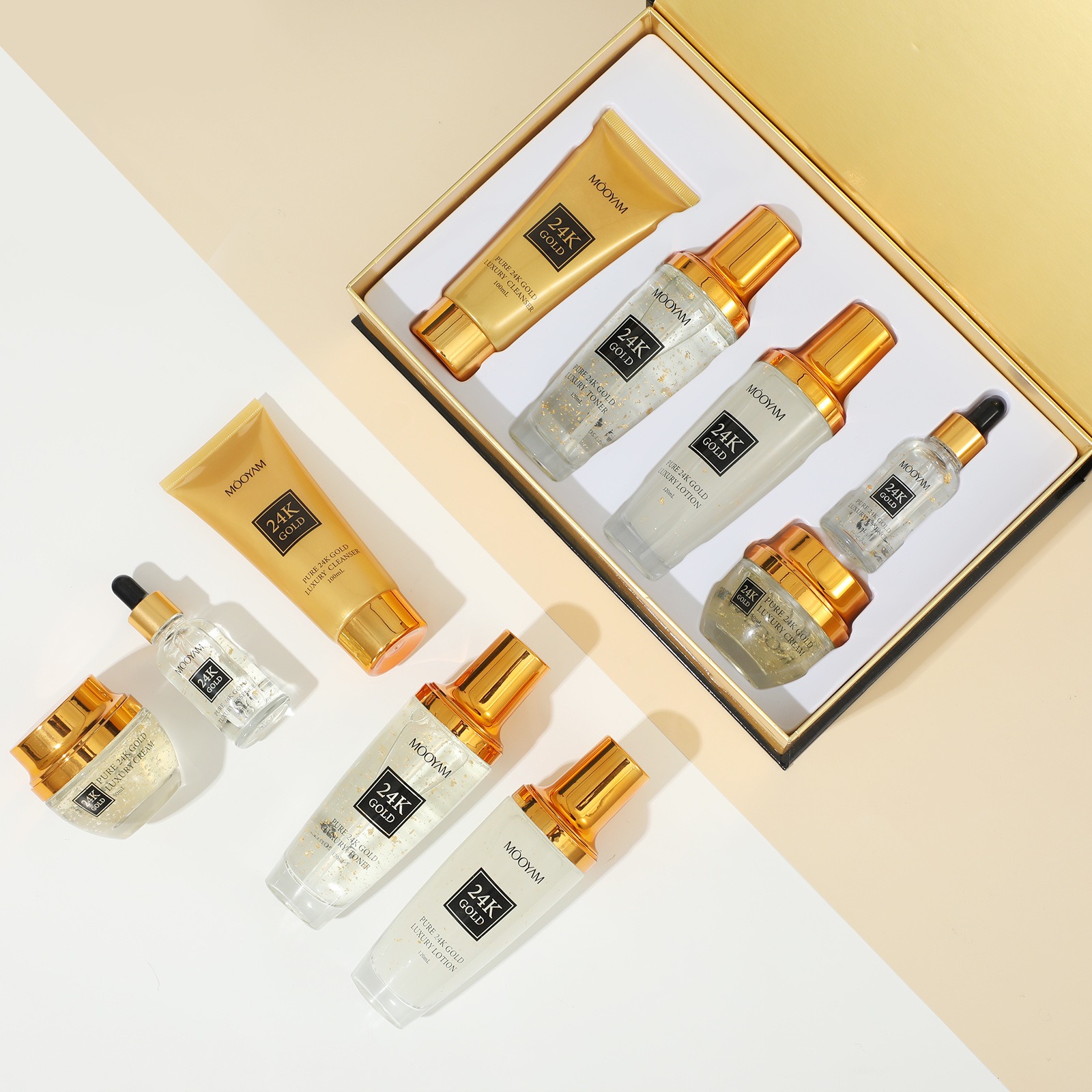 24-каратное золото, роскошный  – обзор и цена Luxury Skincare Lines