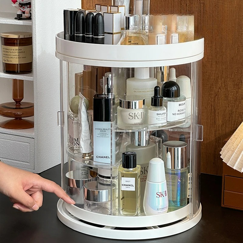 Вращающийся акриловый косметич – обзор и цена Luxury Skincare Design