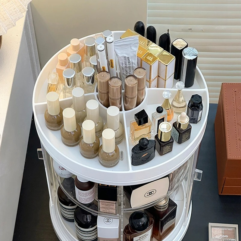Вращающийся акриловый косметич – обзор и цена Luxury Skincare Design